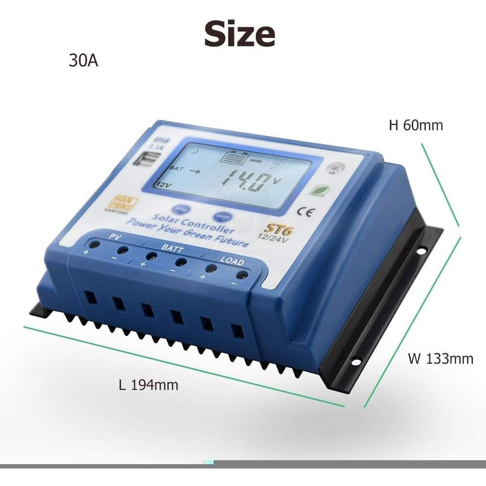 60A Solar Charge Controller 12 - Charge Controller Solar review and price
