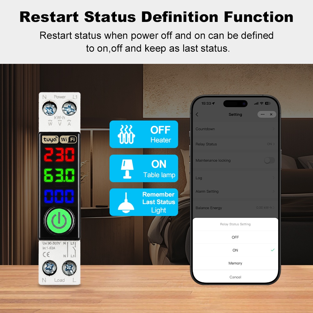 Manhot WiFi Circuit Breaker LE - Energy Monitor Meter review and price