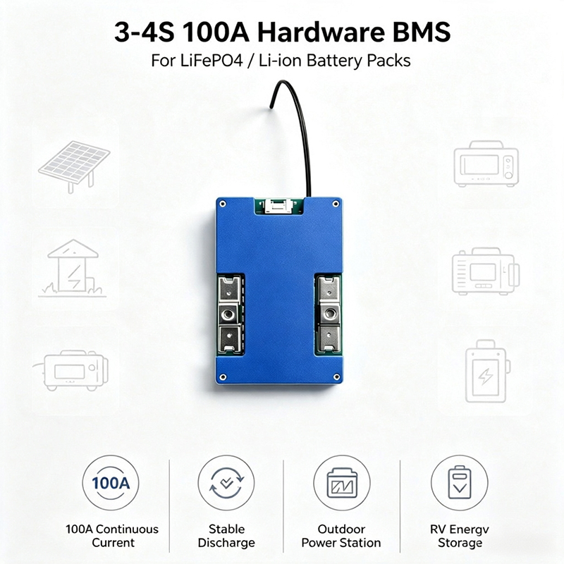 4S 12V LiFePO4 BMS 80A 100A Pa - Lithium Battery 12V review and price