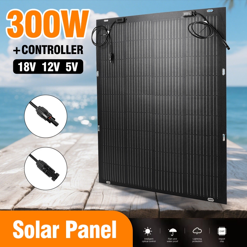 300W Flexible Solar Panel 18V  - Solar Panel 200W review and price