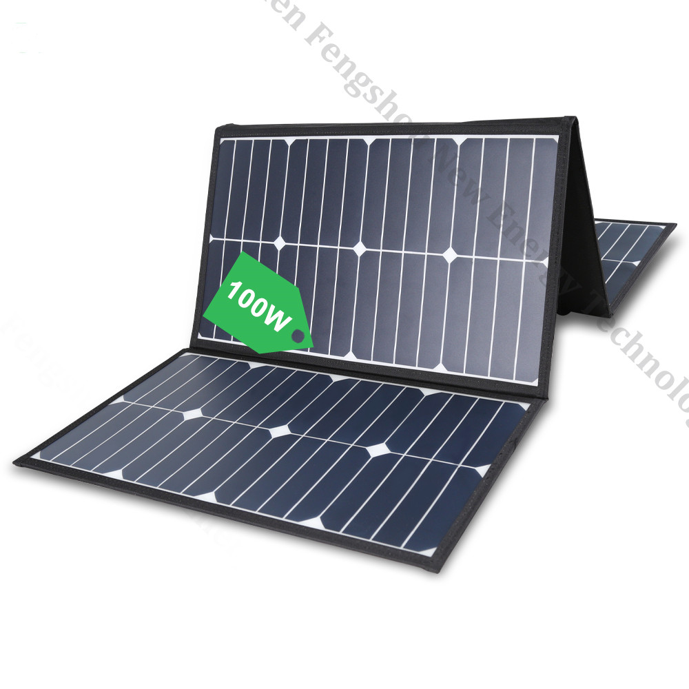 Portable 100 Watt Folding Sola - Charge Controller Solar review and price