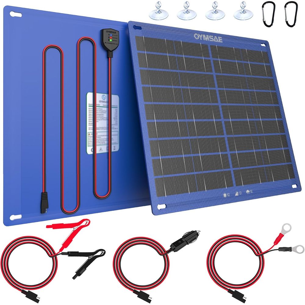 30W Solar Car Battery Charger  - Solar Panel review and price