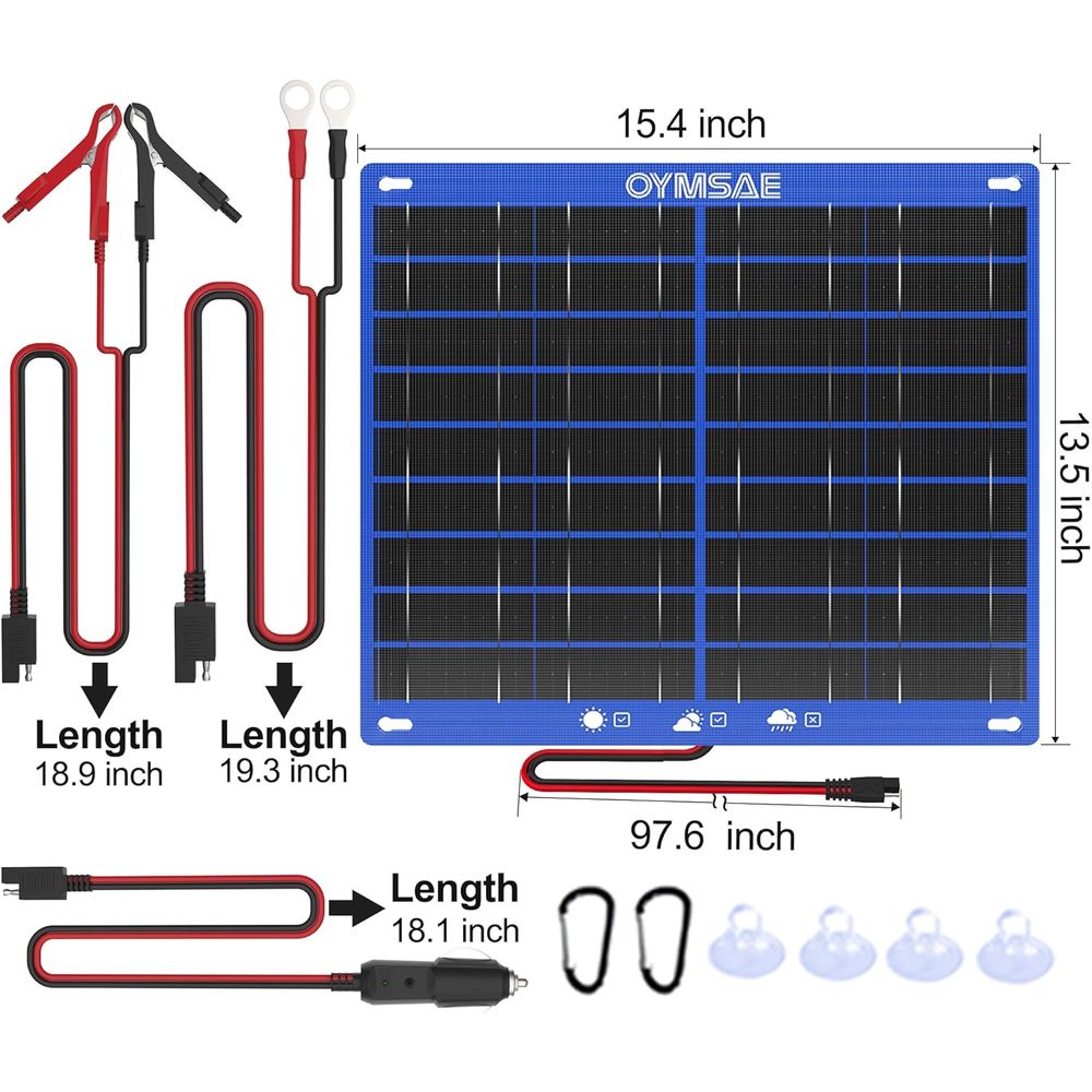 30W Solar Car Battery Charger  - Solar Panel review and price