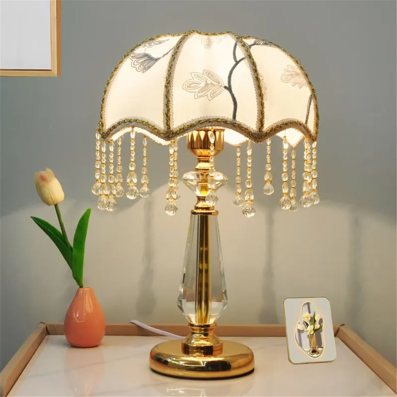 French Creative Crystal Table  - Solar Lamp review and price