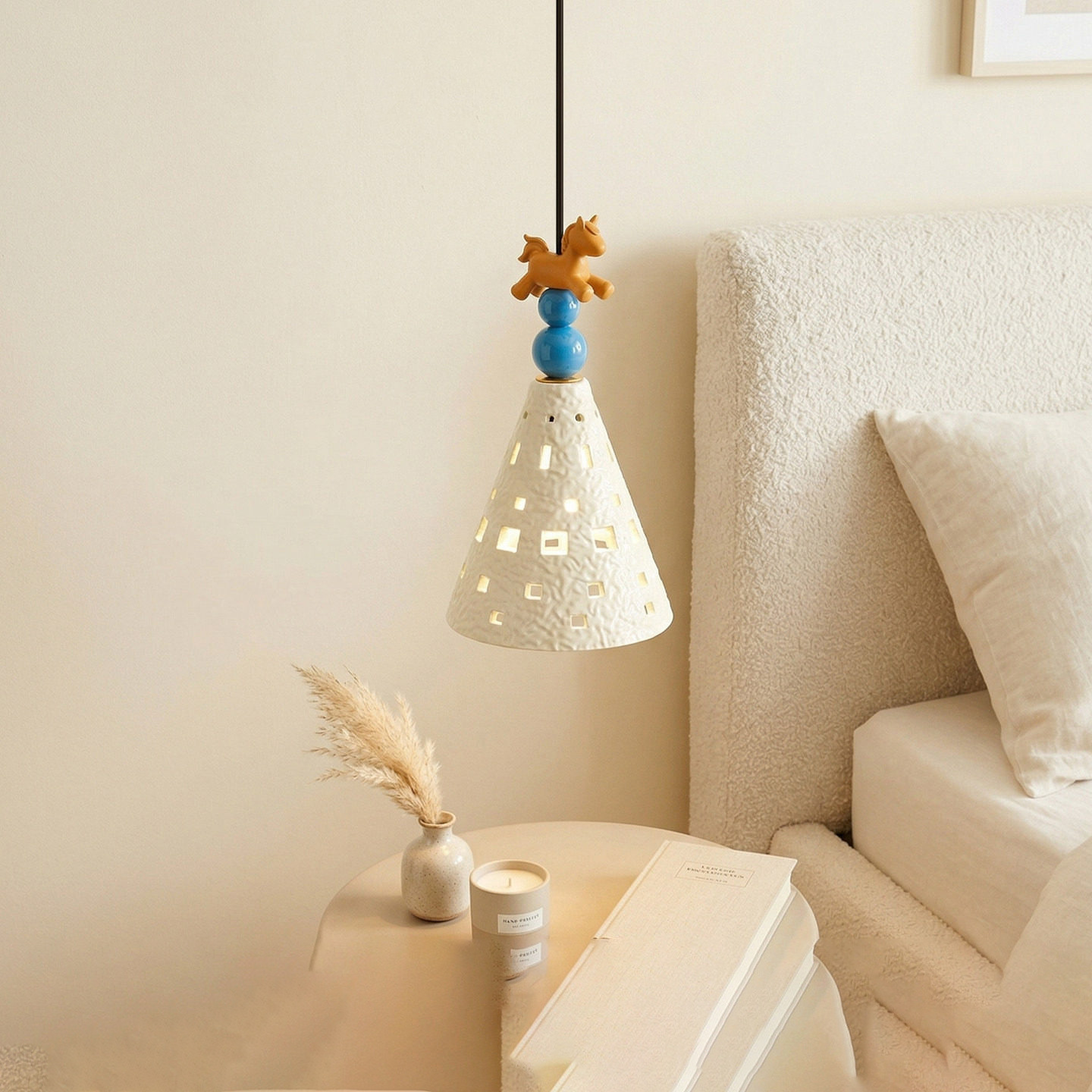 Cream wind children's room bed - Solar Lamp review and price