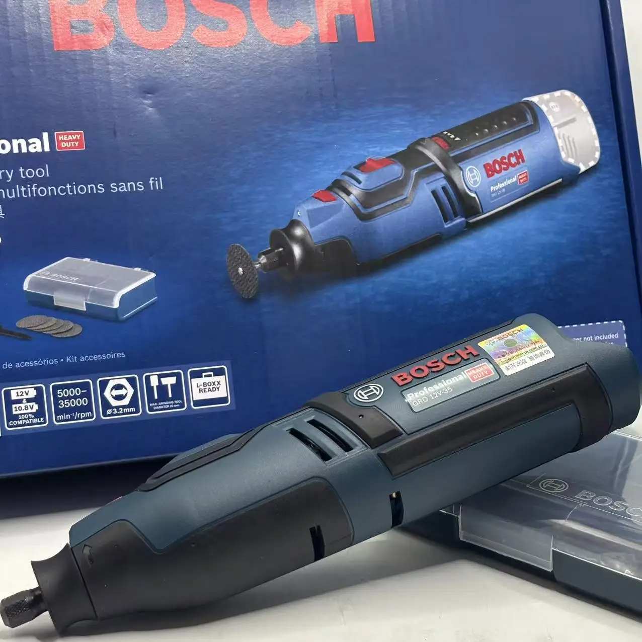 Bosch GRO 12V-35 Professional  - Lithium Battery 12V review and price